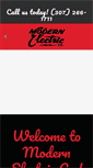 Mobile Screenshot of modern-electric.com